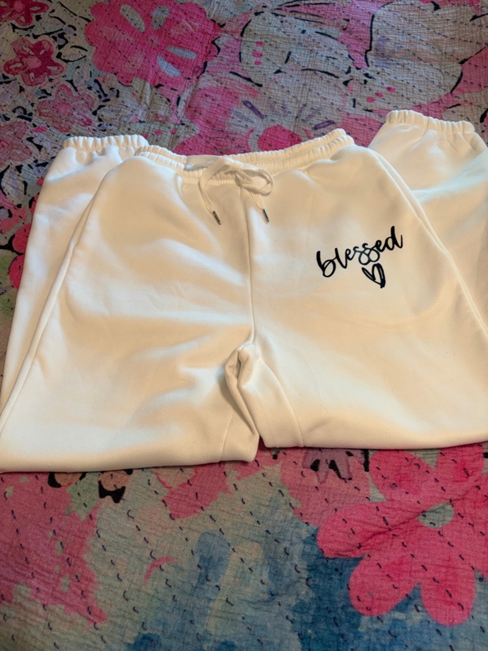 Generic Brand “Blessed” Joggers —. Medium - Picture 7 of 7